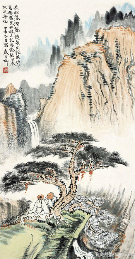 精气内敛画名山大川,秦古柳山水画欣赏_腾讯新闻