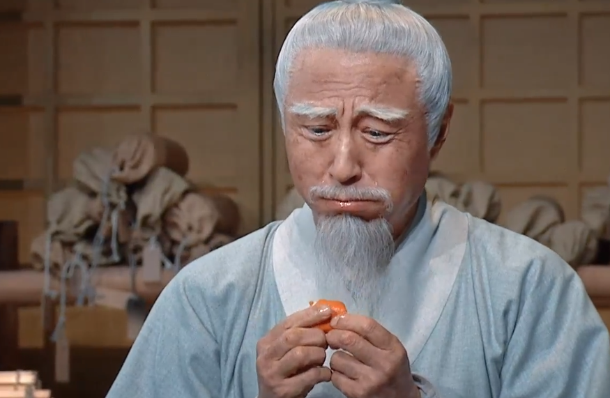 典籍里的中国王洛勇临时加戏吃下了橘子皮这才是好演员