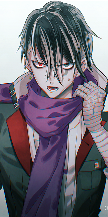 弹丸论破田中眼蛇梦动漫全面屏壁纸性格古怪重度中二病