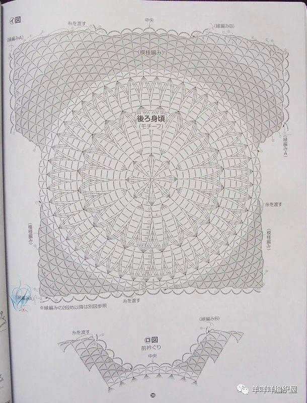 圆形花片图解图片