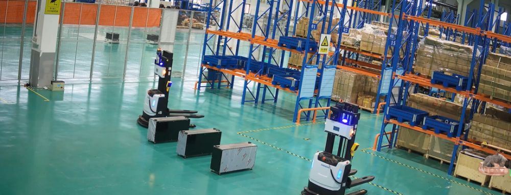 5g 智慧仓储车间 一起来看看