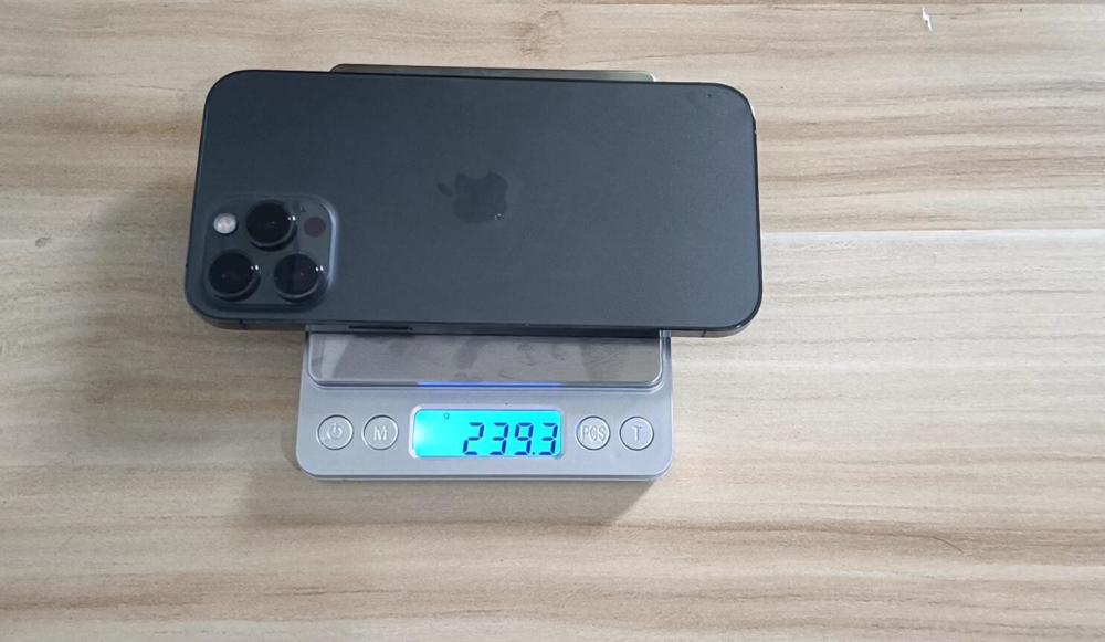 日常体验实际称重iphone12promax与官方数据有差别