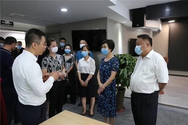 张青会到中铁一局公司考察楼宇经济工作|渭城区|张青会|中铁一局|楼宇