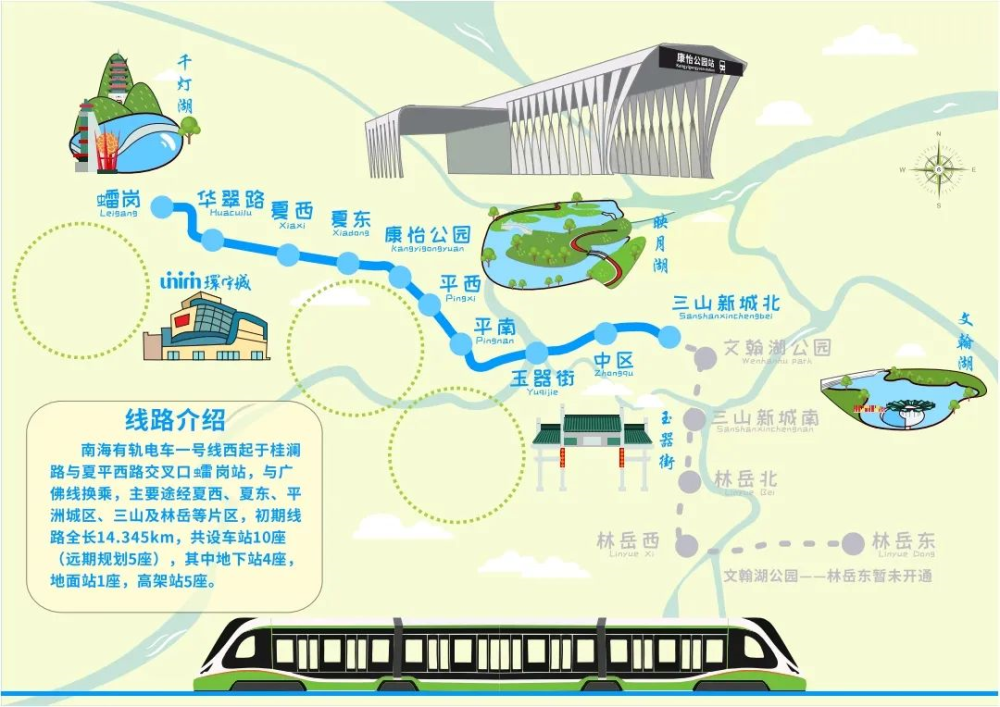 南海有轨电车首段开通!8年房价涨288%,平洲的快乐你敢想?