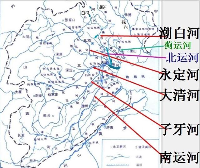 灤河水系灤河,全長888公里,總流域面積達4.