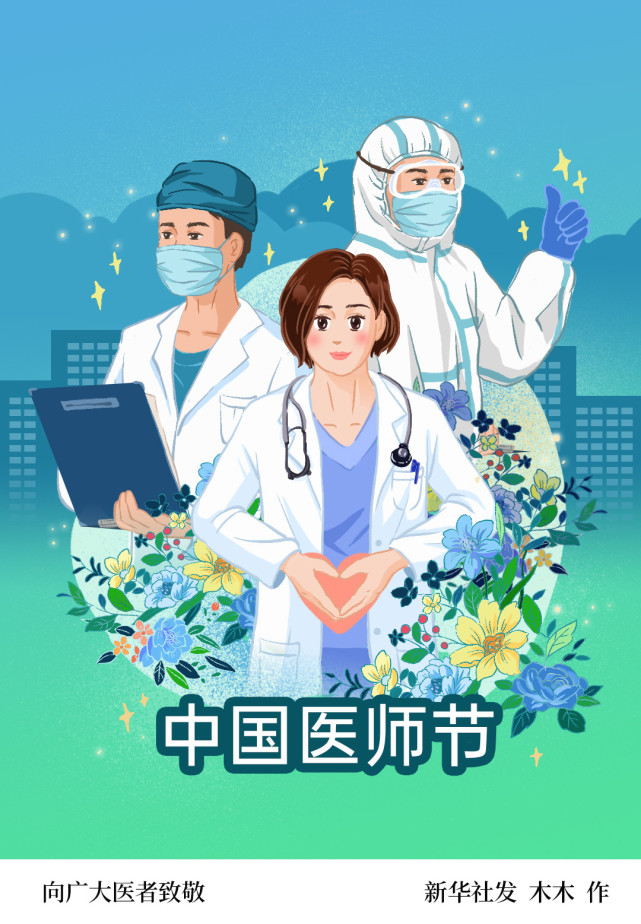 致敬医生的图片简单图片