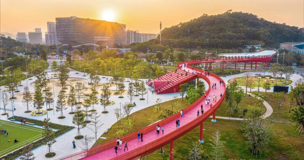 2021打卡深圳最红公园让你红字当头跟霉运say拜拜