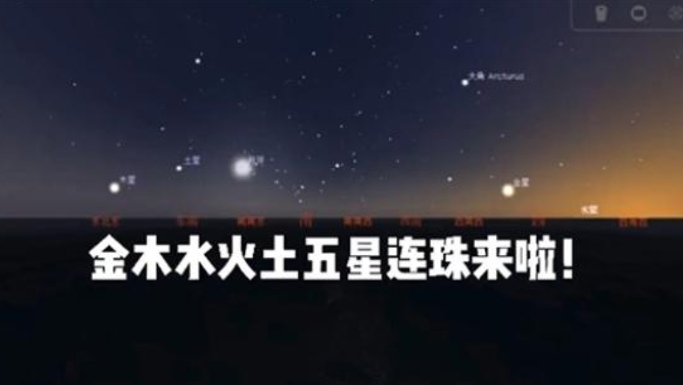 2021年五星连珠来袭!"水火相融"将同现,全国可见