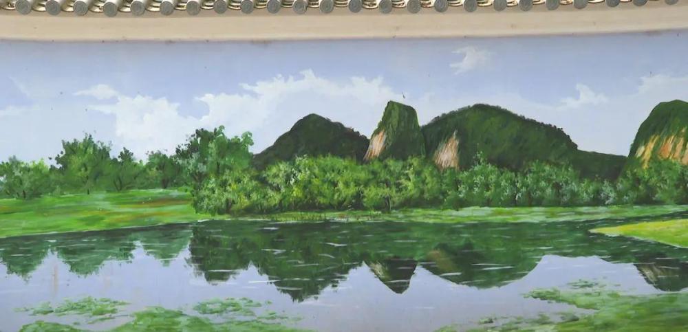 美丽晋宁响水村墙体彩绘留住最美乡愁