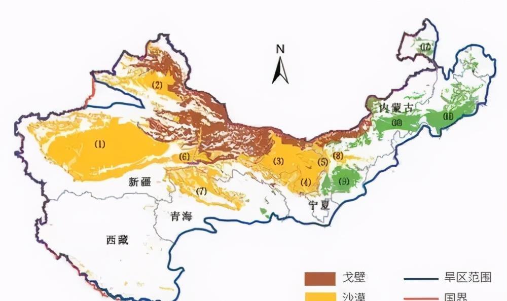 中国有多少沙漠历史上沙漠如何成为华夏文明的守护者