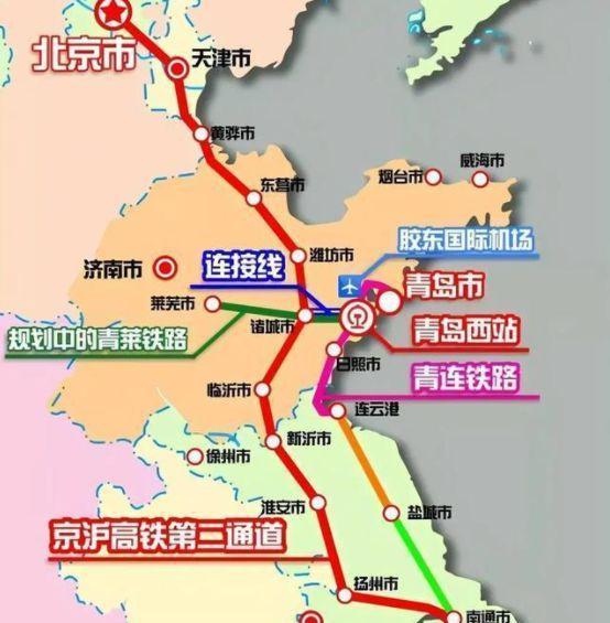 京沪高铁途径了北京,河北,天津,山东,安徽,江苏,上海等地,从线路规划