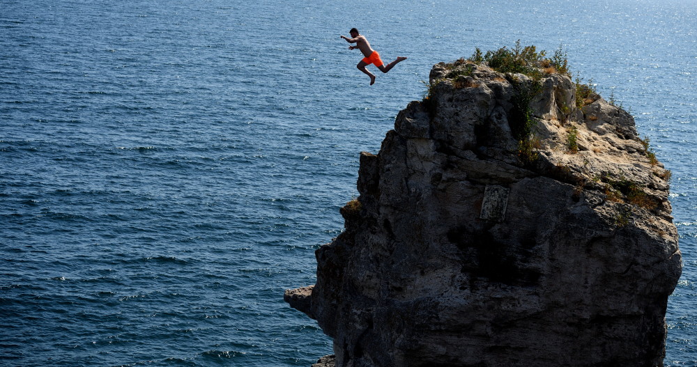 (外代二线)悬崖跳水