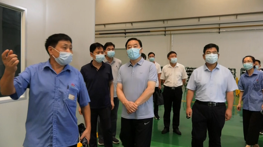 8月16日,南阳市人大常委会副主任全新明莅临淅川县部