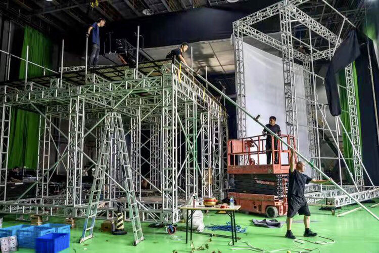 象山影视城led摄影棚可拍电影了,系国内首家