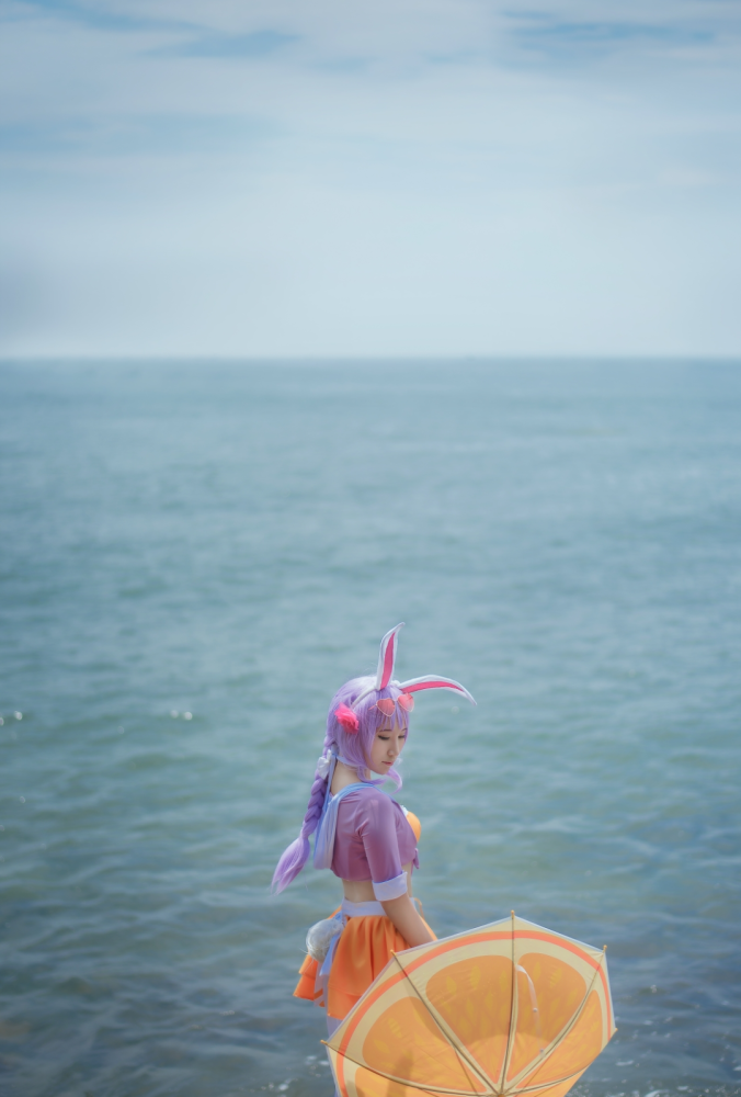 王者荣耀 公孙离泳装密橘之夏cosplay