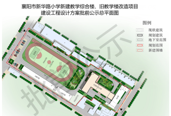 枣阳东城新一中规划图图片