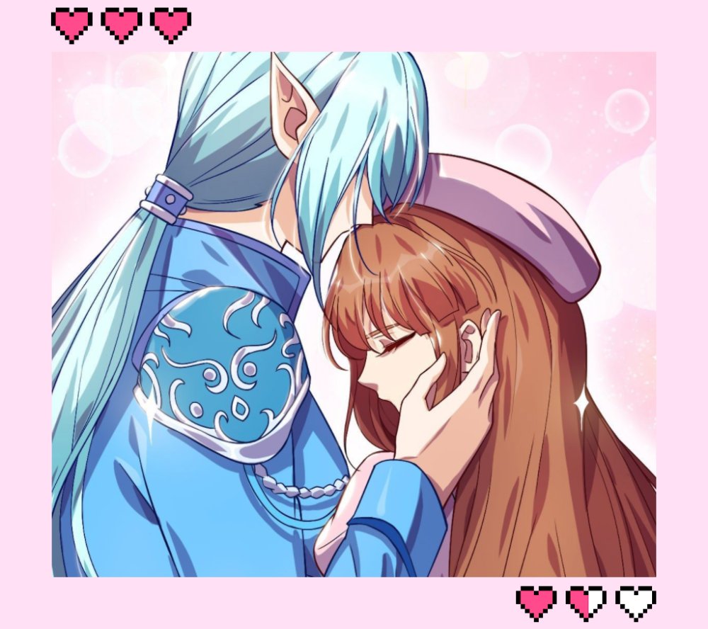 叶罗丽番外20岁王默变成画家画画也能撒狗粮水王子亲吻王默