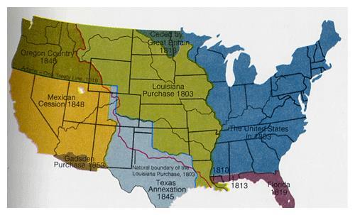 1997年美国领土面积为何增加了25万平方公里已经超过了中国