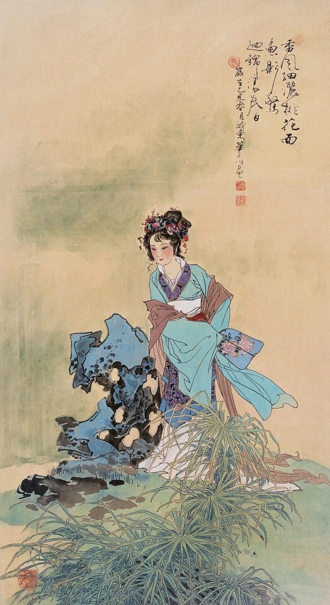 古装服化道越来越寡淡无味?看看华三川的美人画,从这里找灵感它不香吗