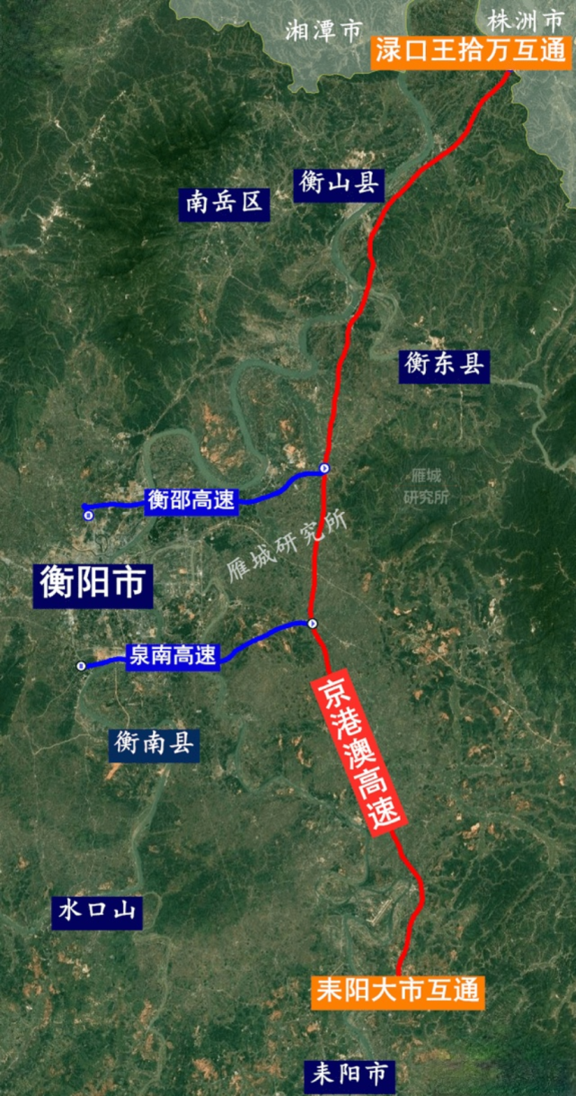 号外,京港澳高速湖南段四改八扩容来了,当地群众眉开眼笑