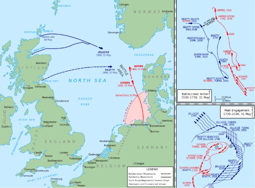 英国历史日德兰海战囚犯把监狱长打了一顿