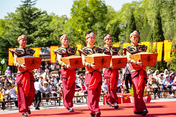 中元节祈丰收图片