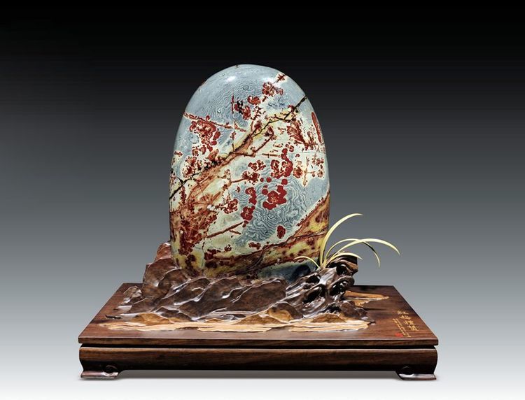 珠宝山海经 之柳州国画石