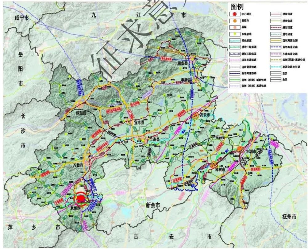 宜春鐵路公路5年內準備這樣修快來看看跟宜豐相關的有哪些