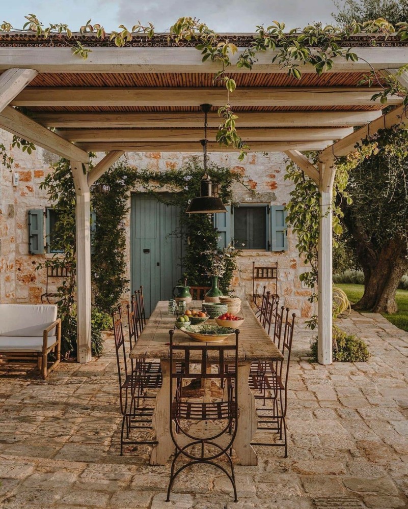 庭院装修分享21款田园风庭院设计案例满足少女心的花园梦