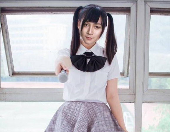 当大司马变成了漂亮妹妹粉丝裂开了张大仙我的双马尾写真也不赖