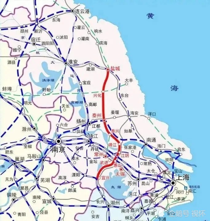 江苏13条铁路最新进度一览:其中8条(含高铁)计划年内开工_腾讯新闻