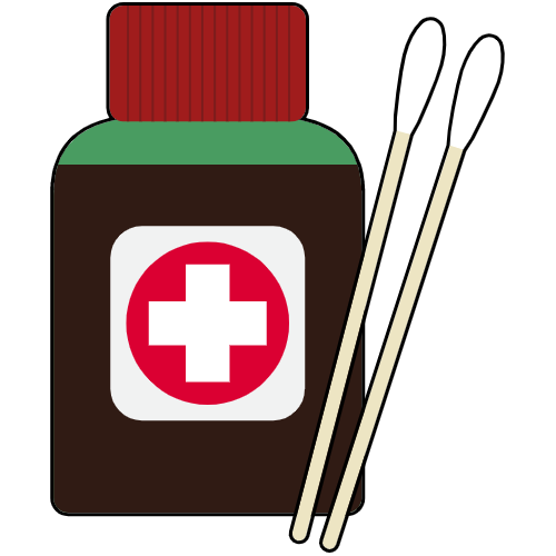 可以帮你迅速处理伤口一瓶碘伏棉棒可以让救援人员及时找到你一声