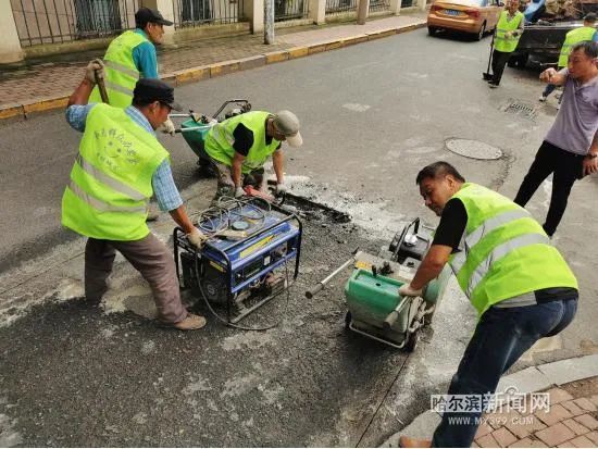 告別翻漿|香坊區180條道路完成維修