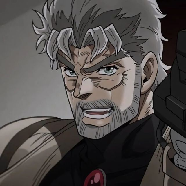 jojo乔瑟夫动漫头像自剪非主流绅士气度的帅老头