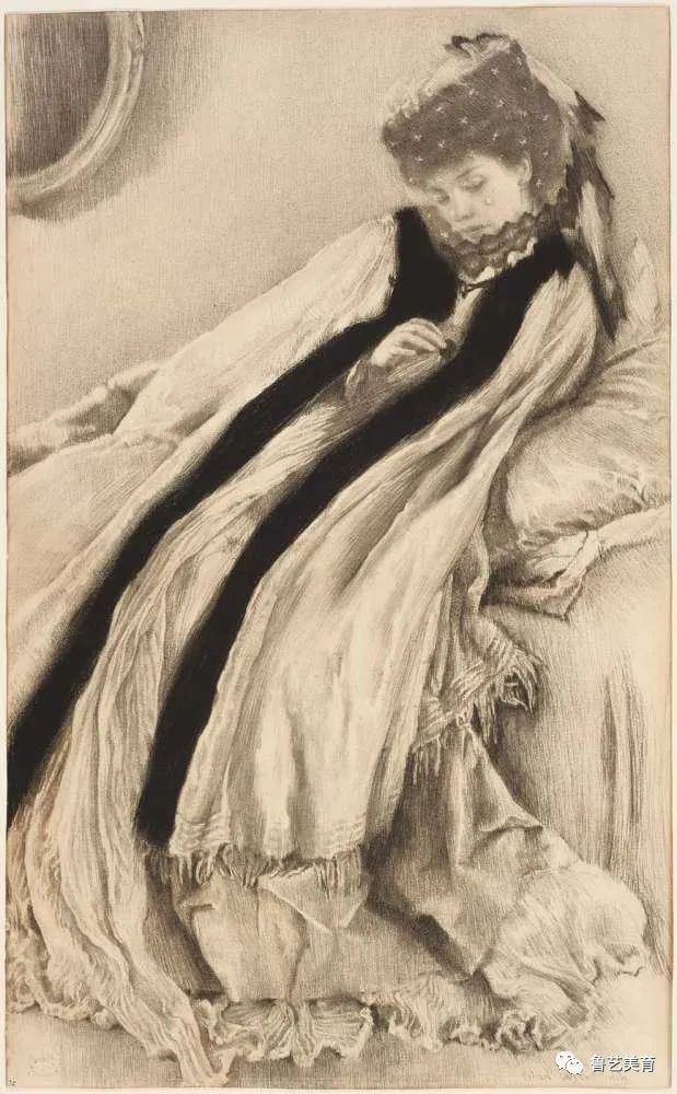 欧洲素描大师克利姆特作品素描的格调