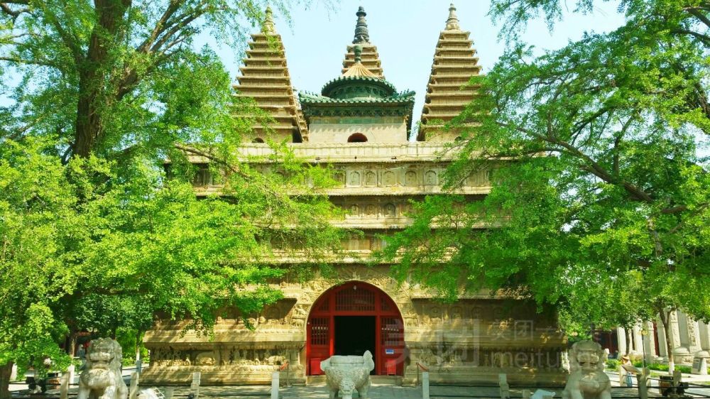 五塔寺又名真覺寺,以石塔出名,現已成為北京石刻藝術博物館_騰訊新聞