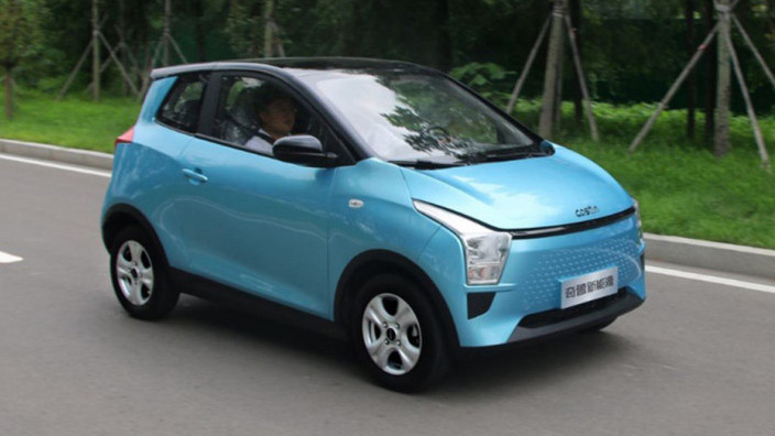 比宏光miniev尺寸大还便宜续航200km的奇鲁ec1能买吗