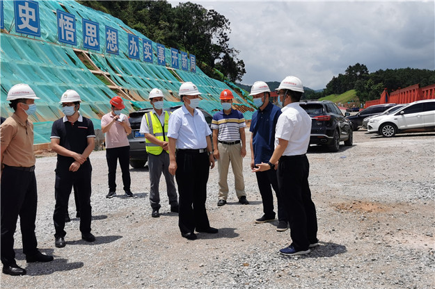 自治区交通运输厅厅长陈鸿起到崇左市开展疫情防控暗查暗访