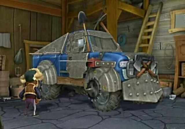 熊出没中光头强的四辆伐木战车最后一辆竟然是熊二改造的