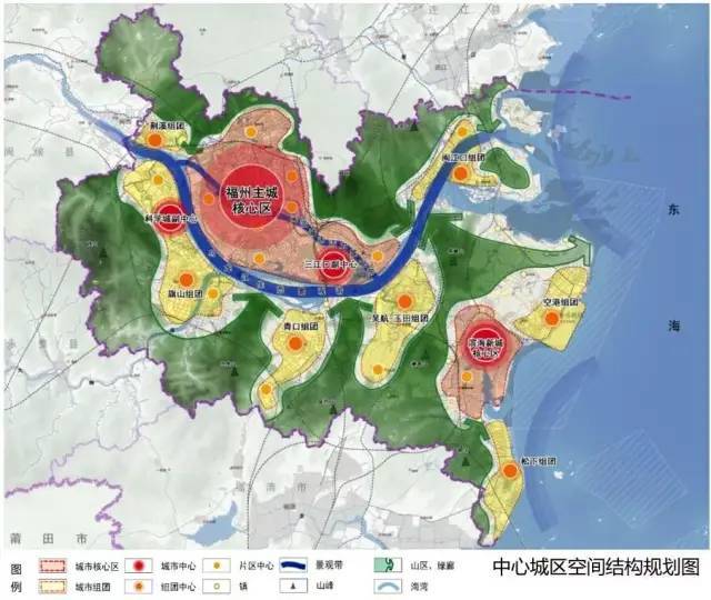魄力十足福州市国土空间总体规划20212035年发布