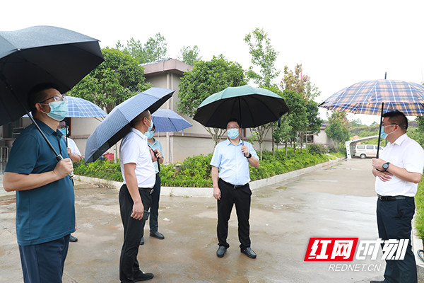 茶陵:杨红兵深入舲舫,桃坑,湖口调研指导工作