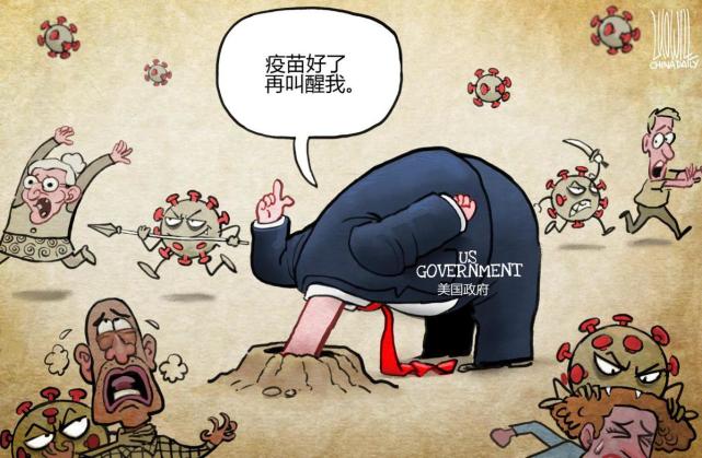 "美国第一"?——漫画带你看美式抗疫真相