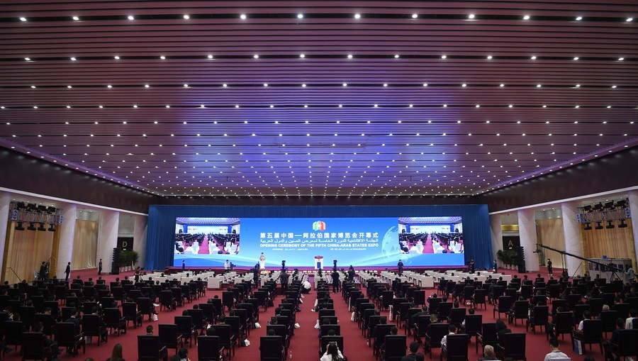 8月19日,第五届中国-阿拉伯国家博览会在宁夏银川市开幕.