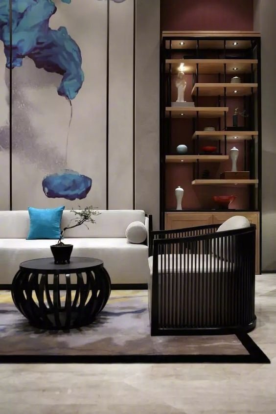 新中式风格家居设计,精心雕琢的大宅空间,满满的中国韵味!