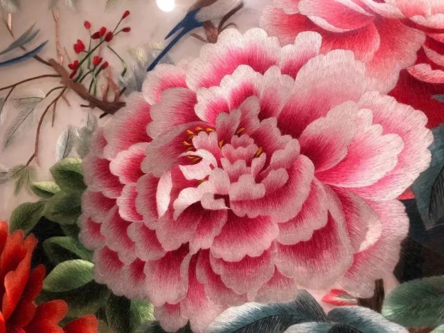 【精品苏绣欣赏】富贵长春