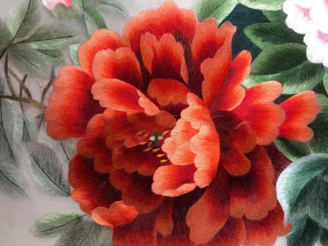 【精品苏绣欣赏】富贵长春