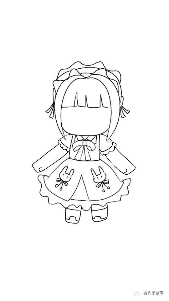 手把手教你画迷你世界梦歌的新皮肤童梦仙踪