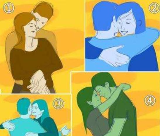 心理学:你最喜欢哪种拥抱方式?一秒看出你的爱情观!|心理学