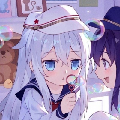 一组超好看双人闺蜜动漫头像