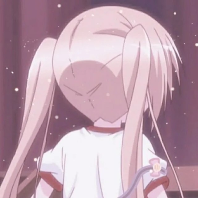 日系双马尾可爱动漫女生头像